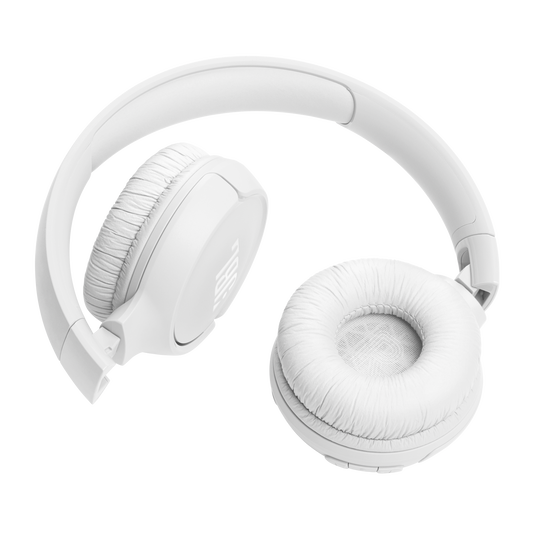 JBL Tune 520BT - White - Wireless on-ear headphones - Detailshot 3 image number null